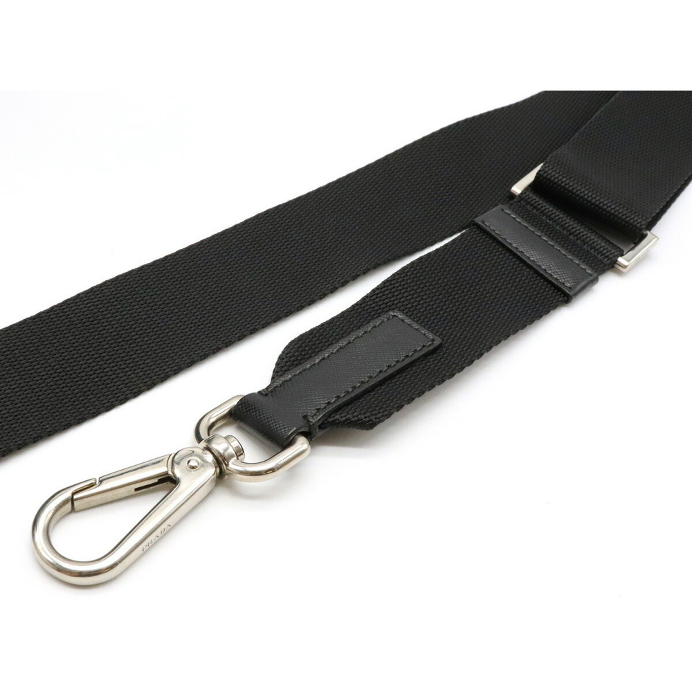 Prada 2WAY Shoulder Bag Nylon Leather Nero Black - Picture 9 of 9